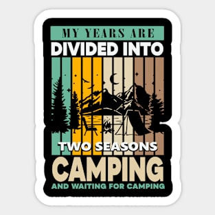 camping Sticker